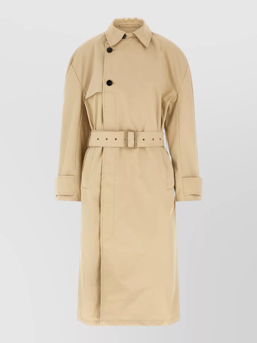 Entire Studios cotton belted trench coat