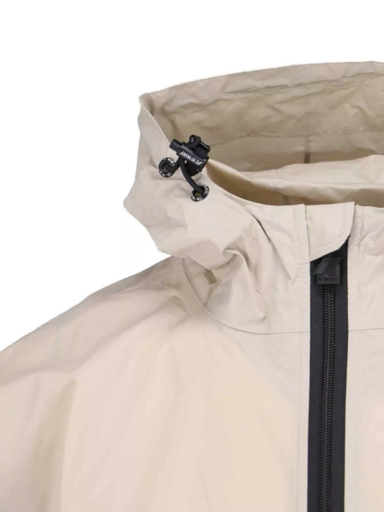 Comme Des Garçons Play Hooded Embroidered Jacket Adjustable Drawstring