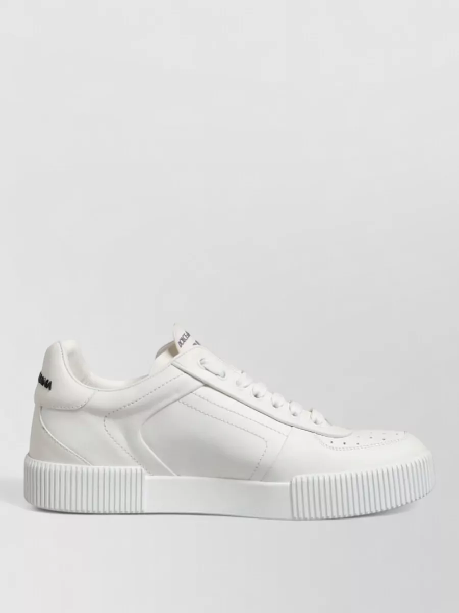 Dolce&Gabbana Leather Low Top Sneakers