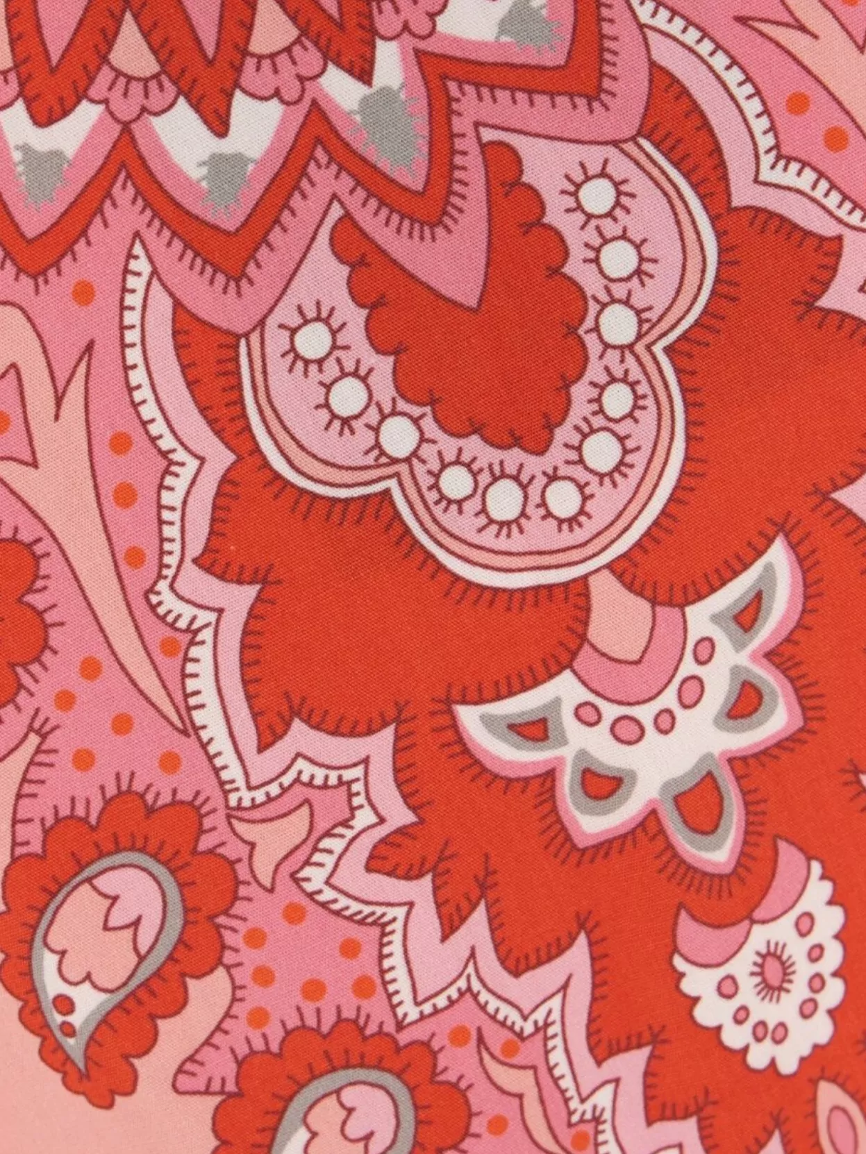 Etro Cotton Skirt With Paisley Print And Asymmetric Hem
