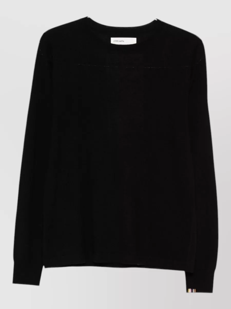 Extreme Cashmere wool cashmere ribbed crewneck sweater