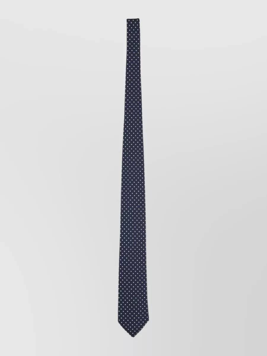Boss silk blend tie