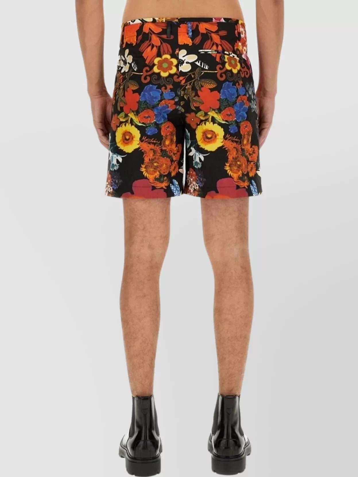 Moschino Floral Pattern Bermuda Shorts