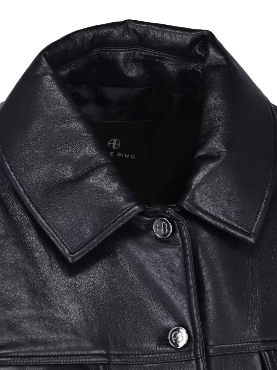 Anine Bing Leather Coat