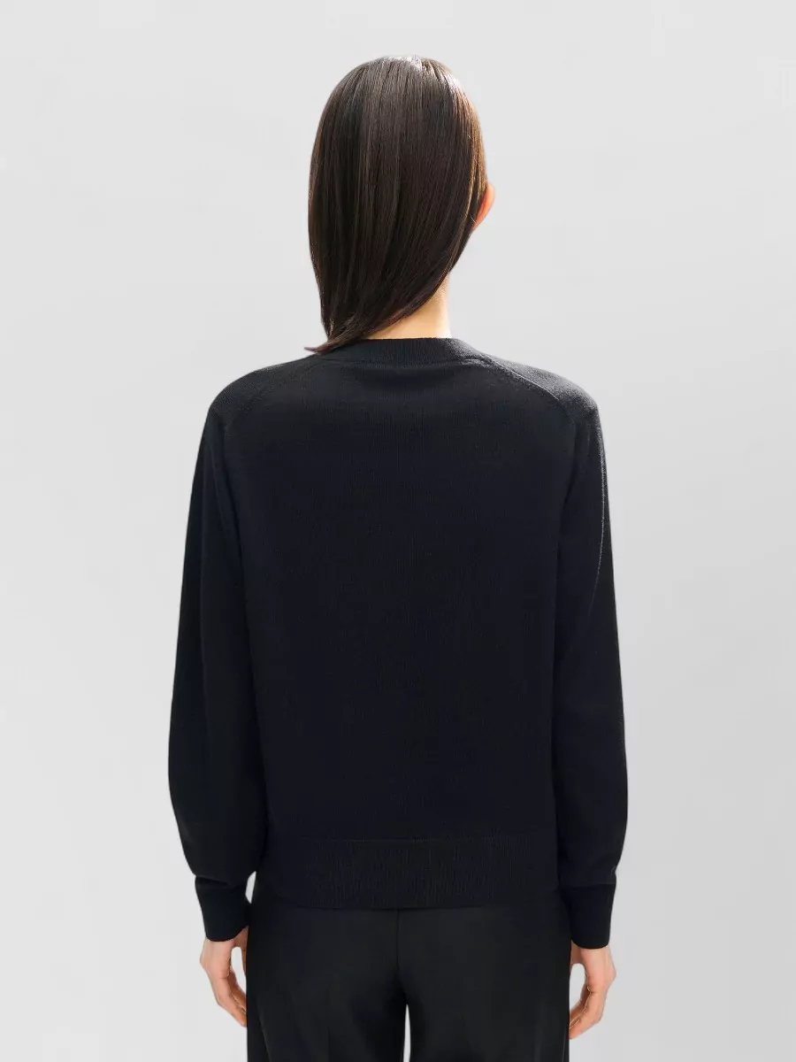 Kenzo Embroidered Crewneck Cardigan