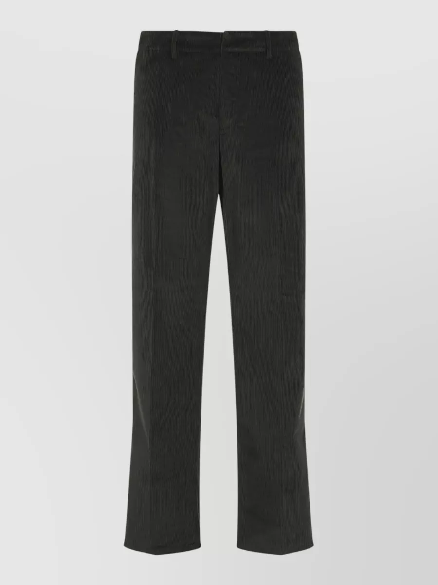 Etro corduroy regular-fit straight-leg trousers