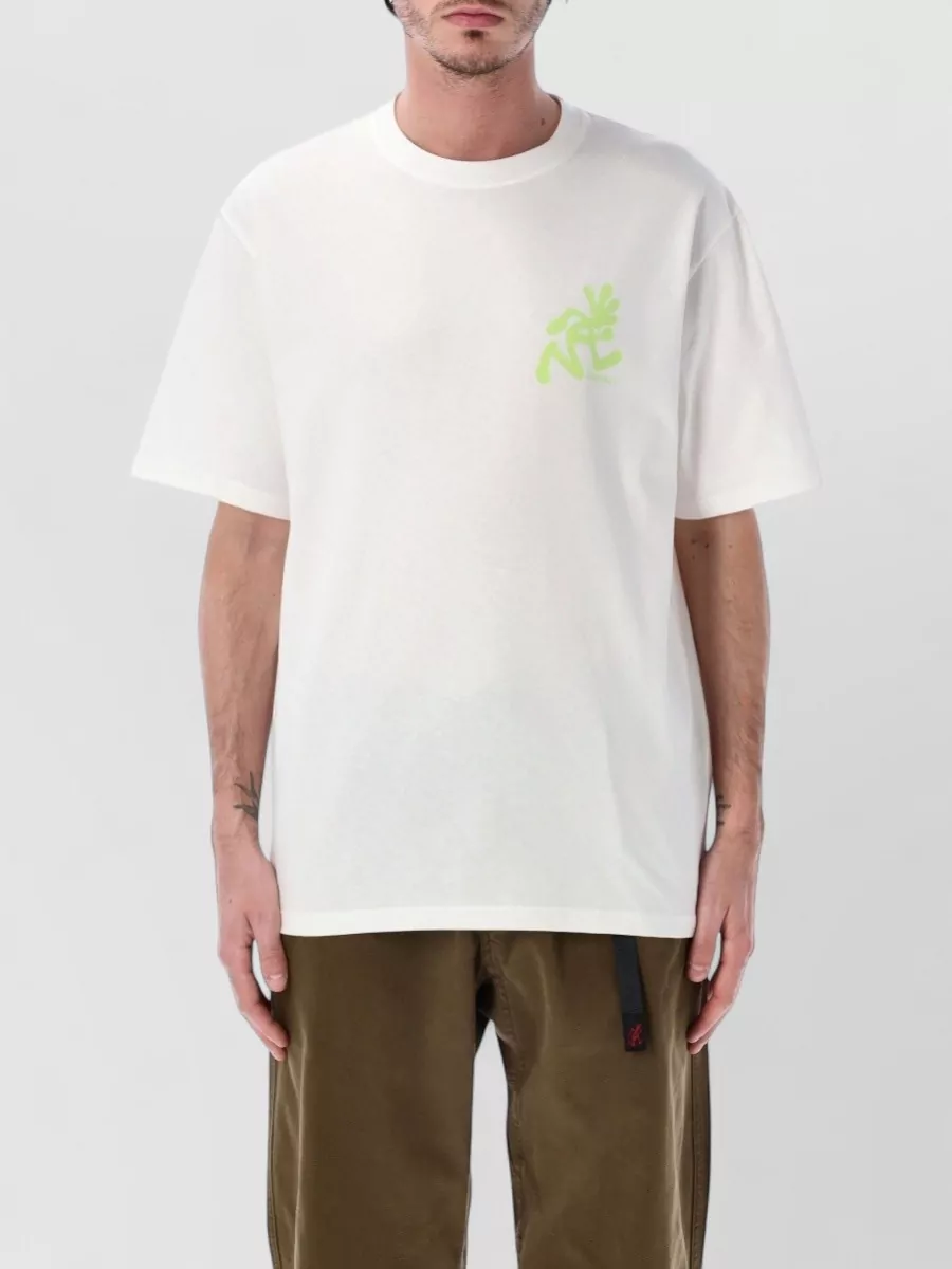 Gramicci Cotton Logo Print Short Sleeve T-Shirt