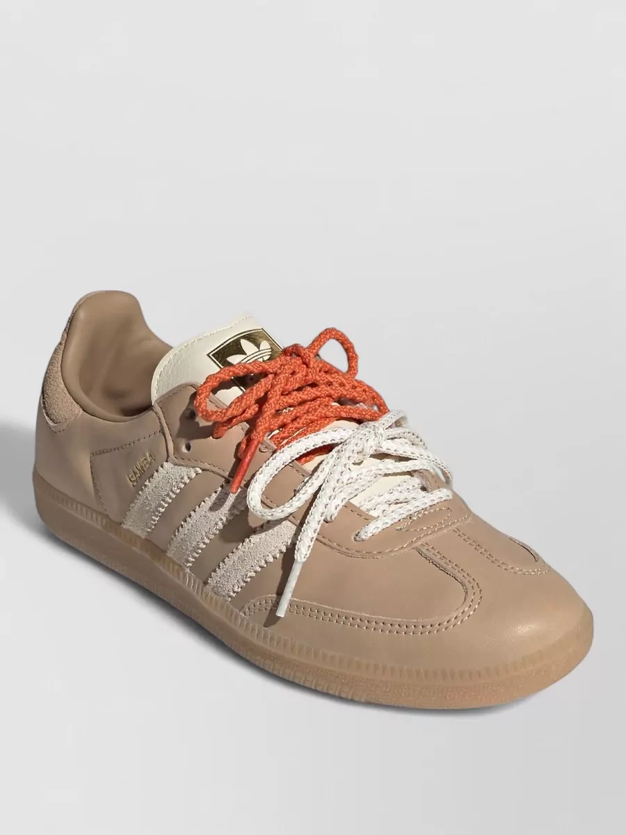 Adidas leather low-top sneakers