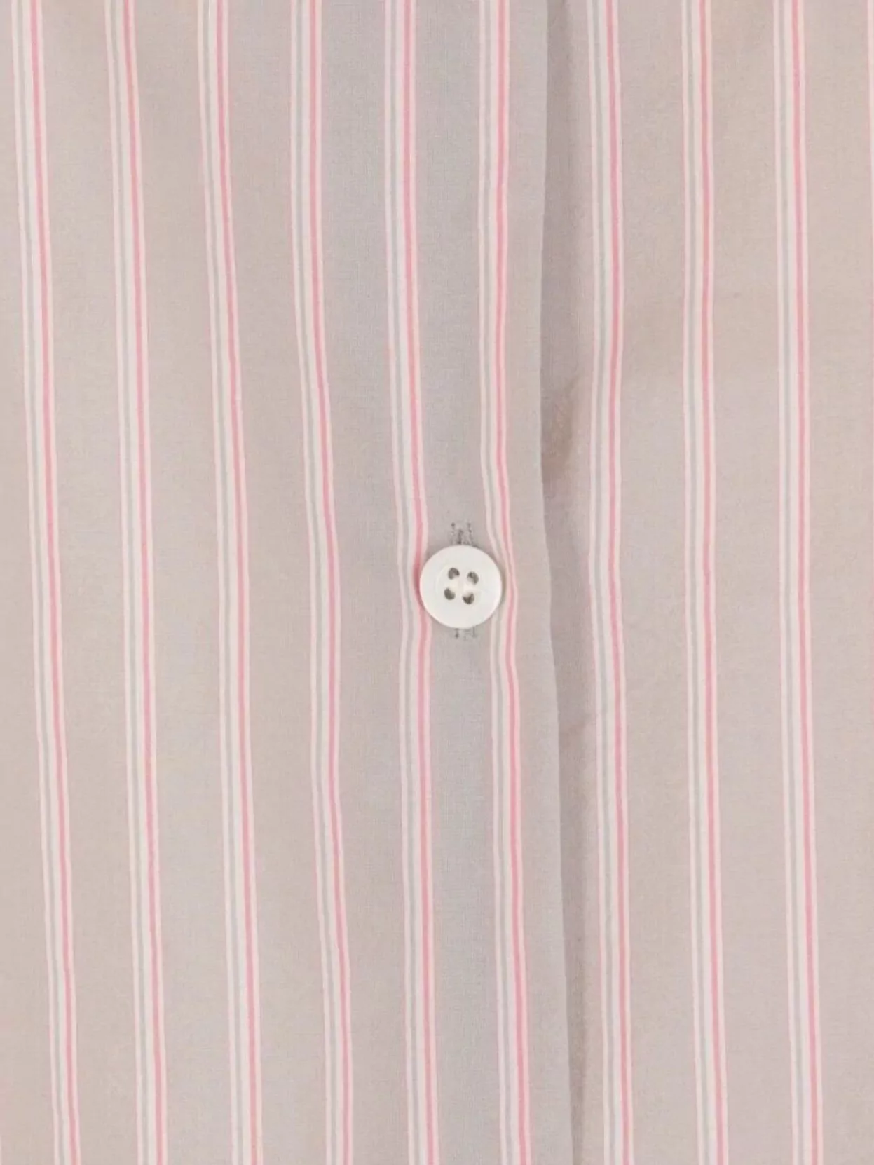 Shop Dries Van Noten Striped Shirt Cocoon Collared Neck Long Sleeves