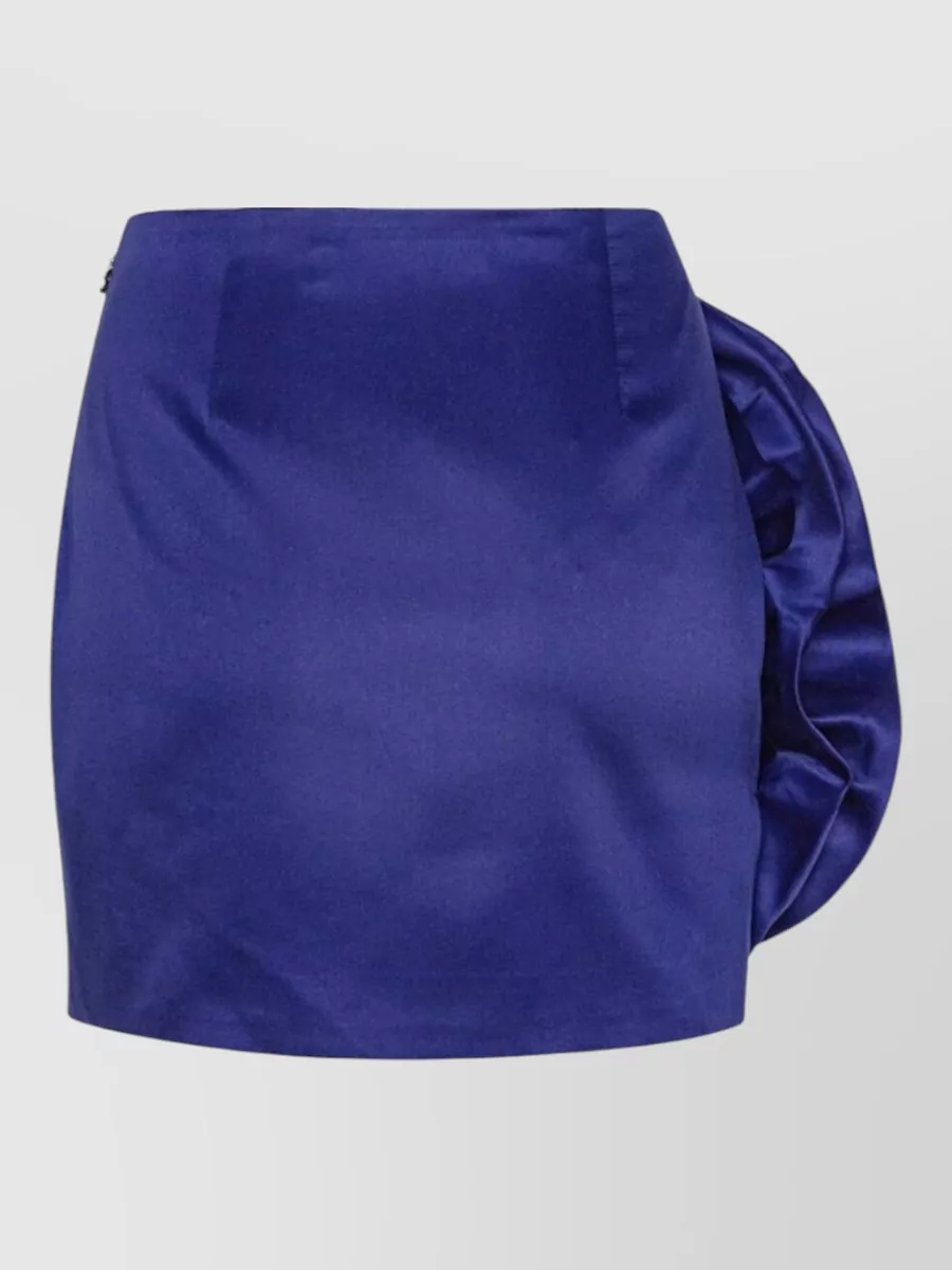 Rotate floral-print mini skirt
