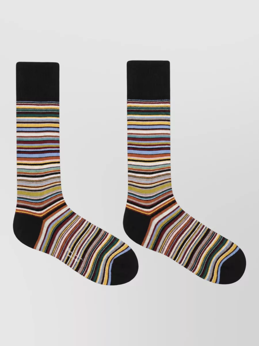 Paul Smith striped ankle socks 3 pack