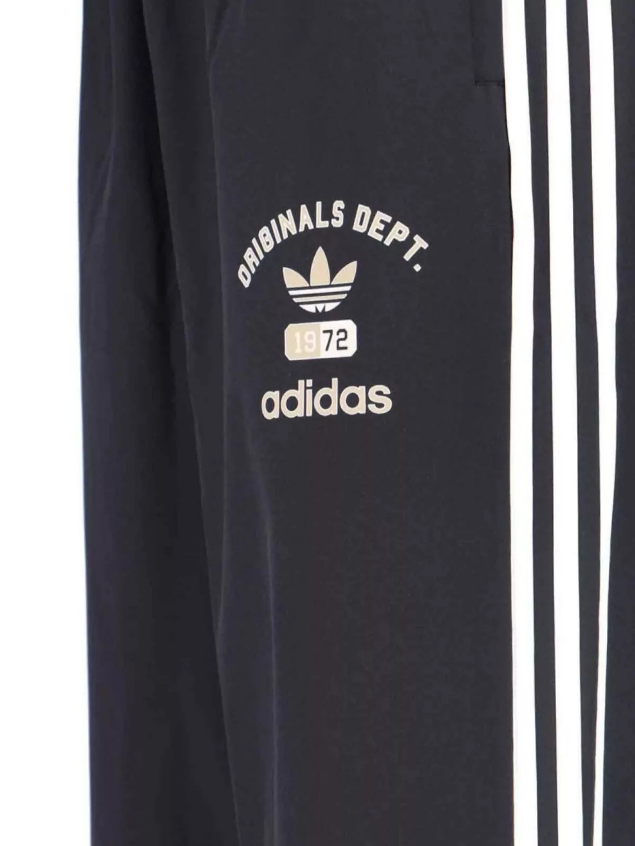 Adidas Straight Trousers With Elastic Waistband And Side Stripes