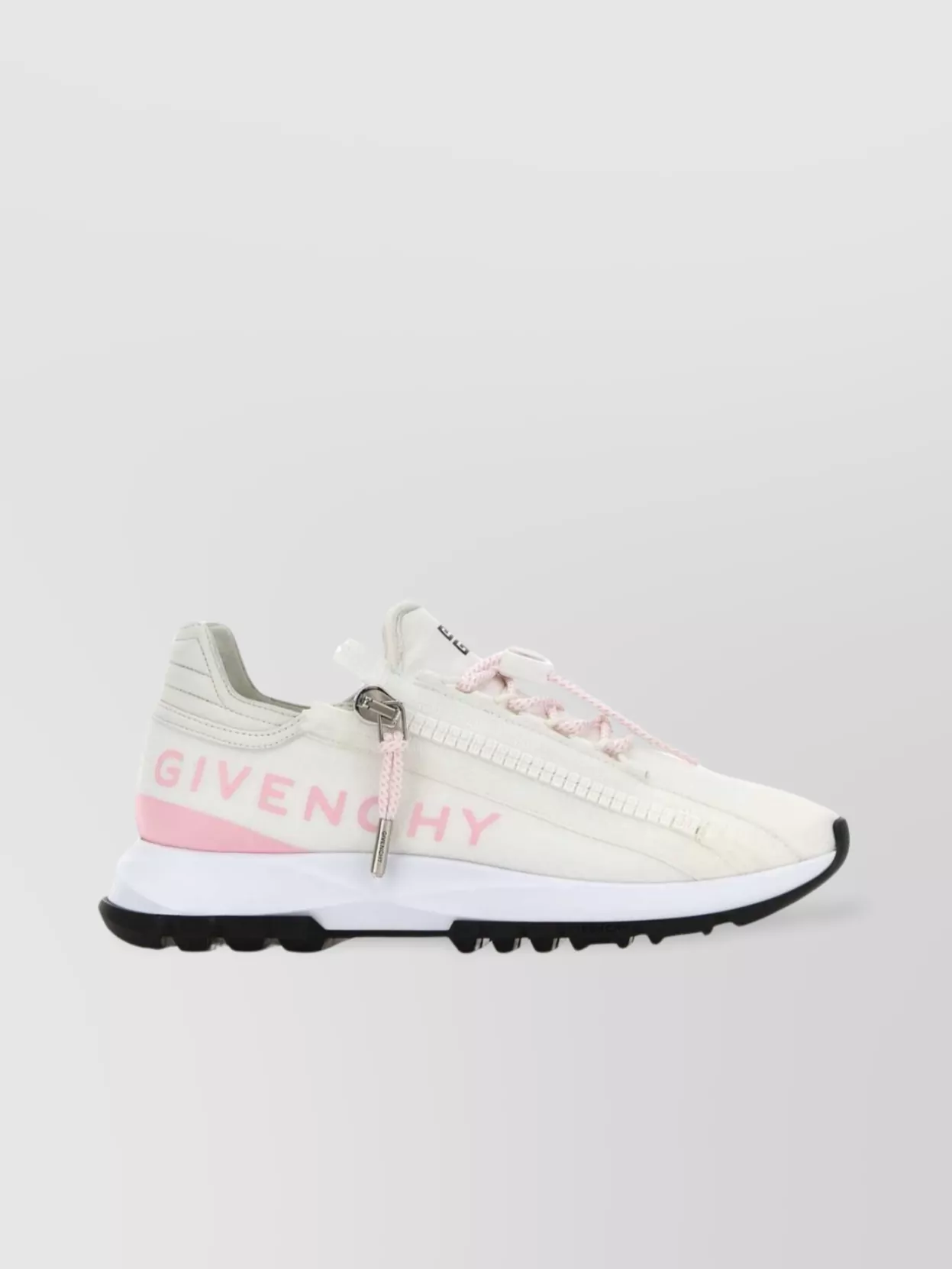 Shop Givenchy White Spectre Sneakers In Fabric And Leather
