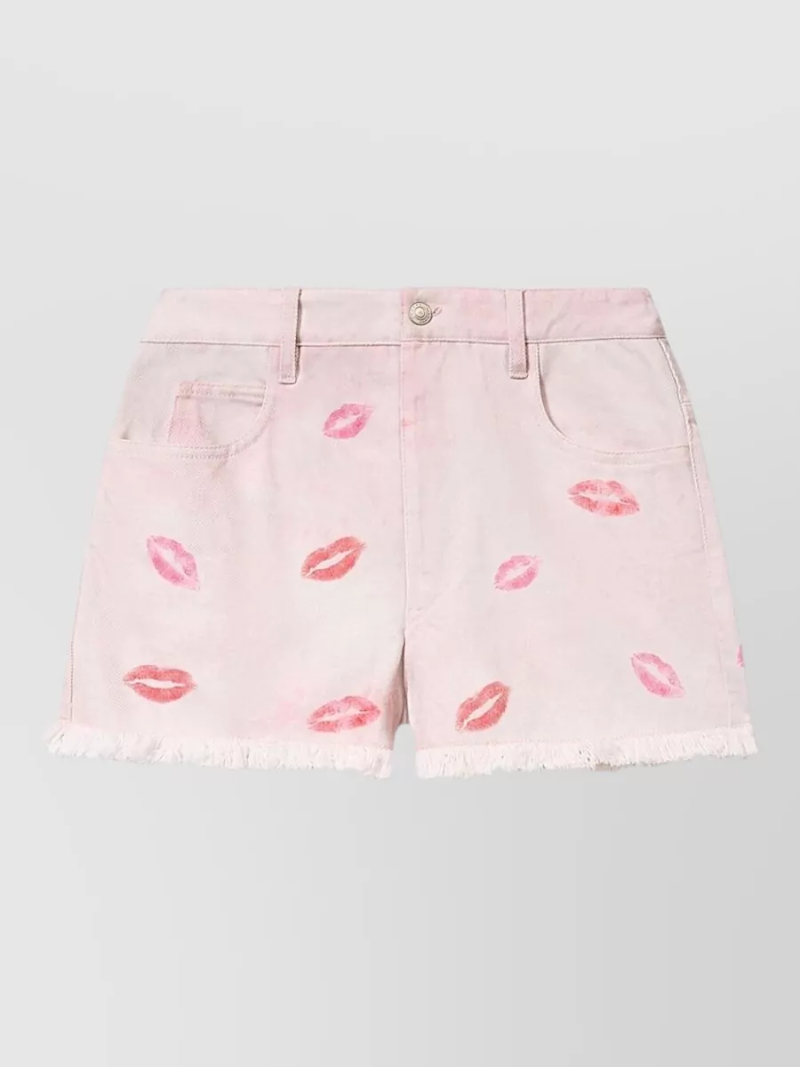 Isabel Marant cotton knee-length shorts