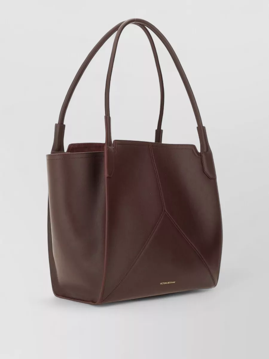 Victoria Beckham Victoria Calf Leather Shoulder Bag