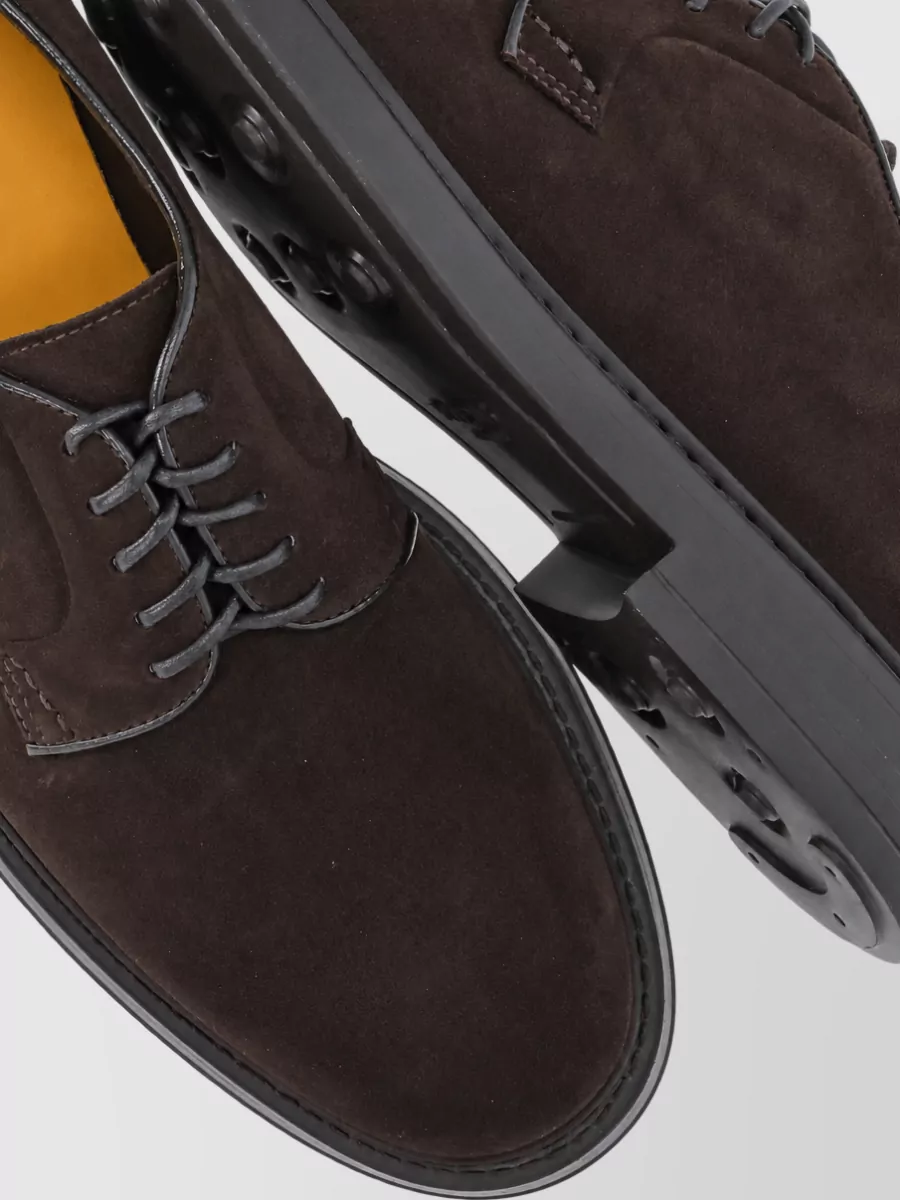 Doucal's Leather Derby Shoes