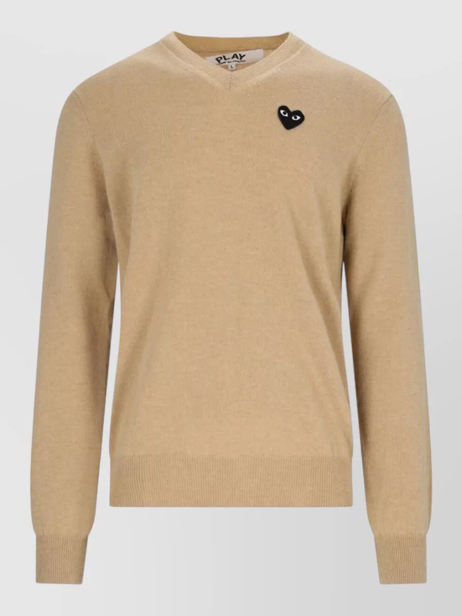 Comme des Garçons Play wool crewneck t-shirt