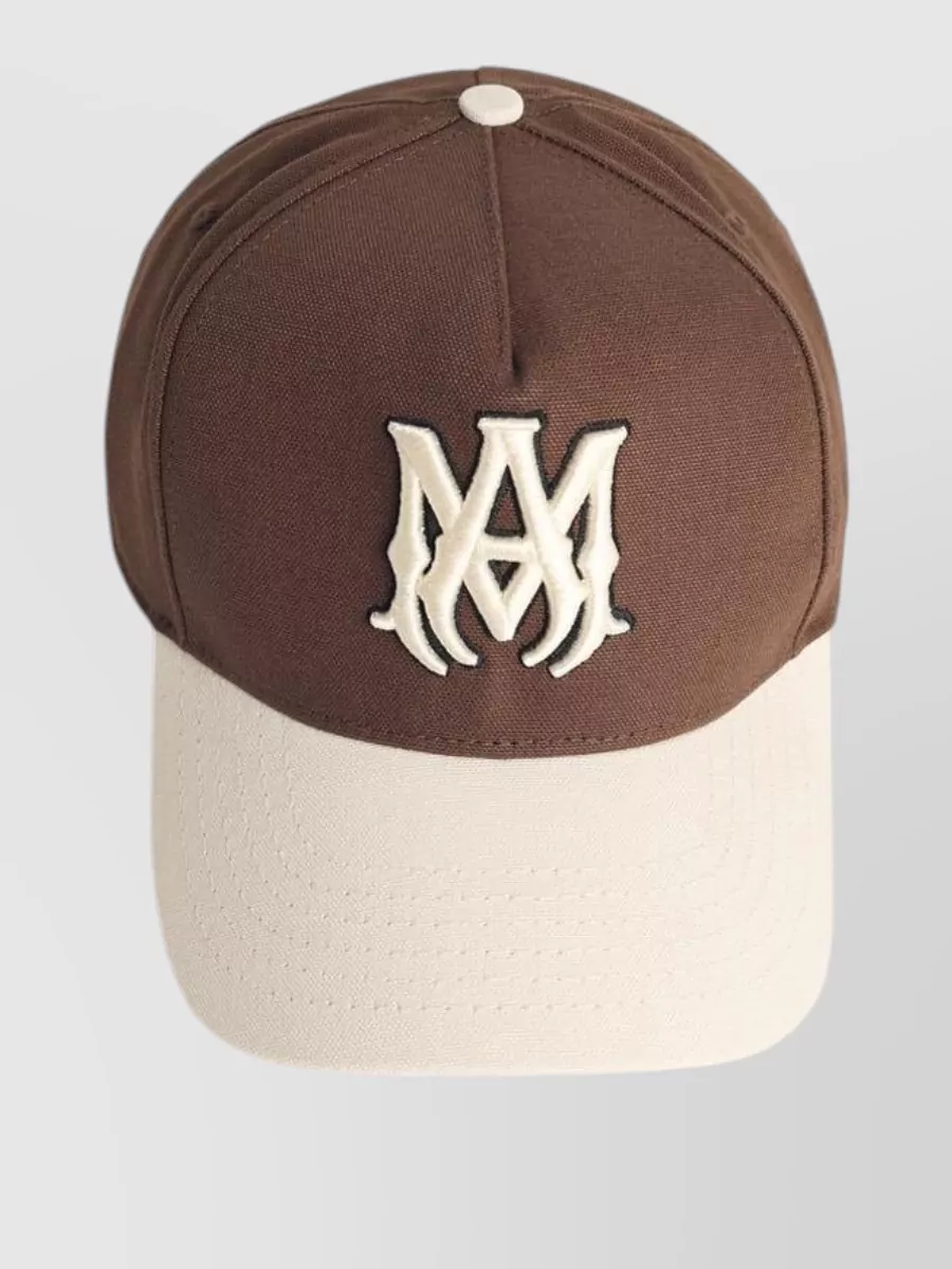 Amiri Cotton Hat Two Tone Design Detail