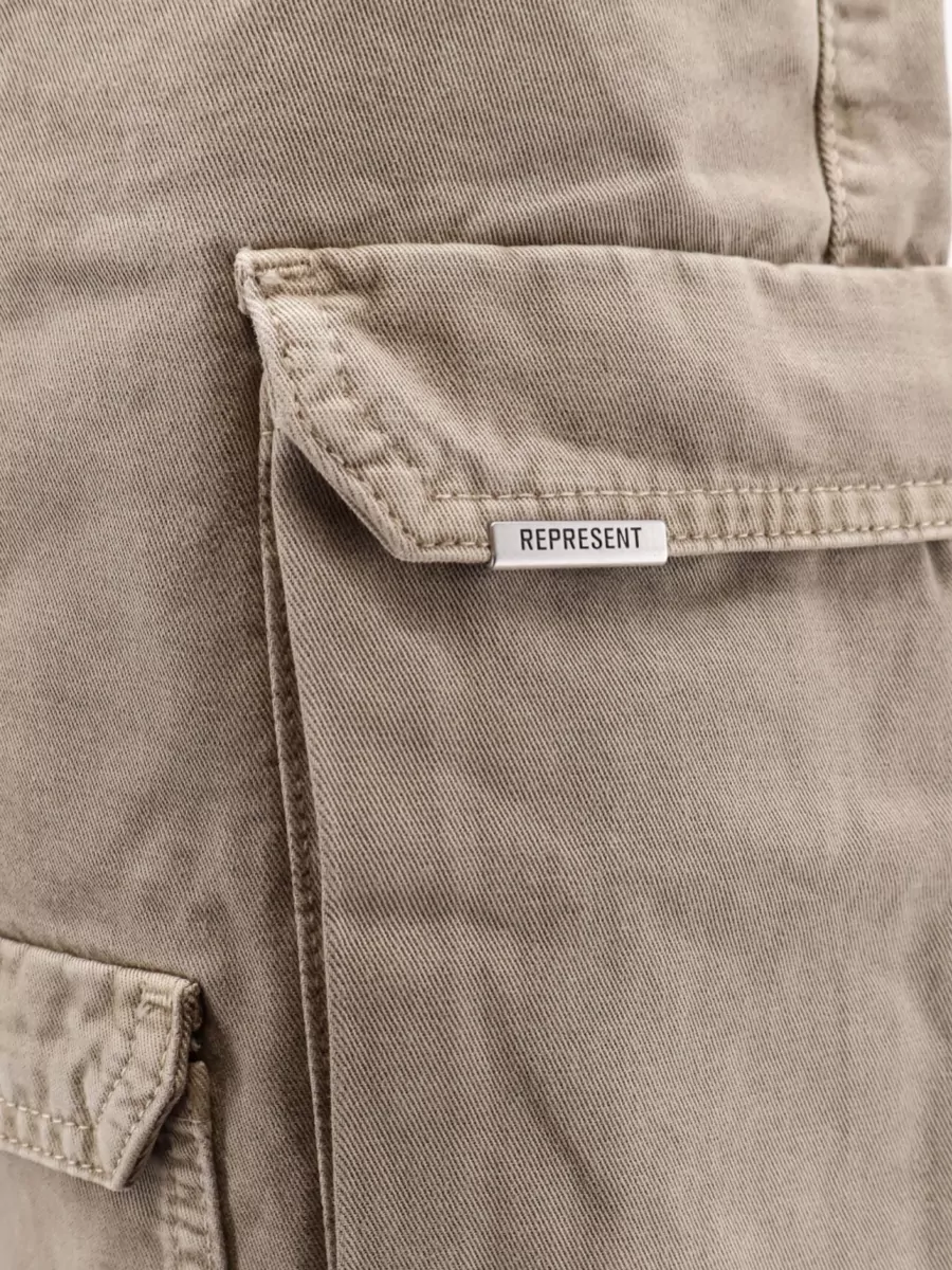 Represent Cotton Cargo Shorts