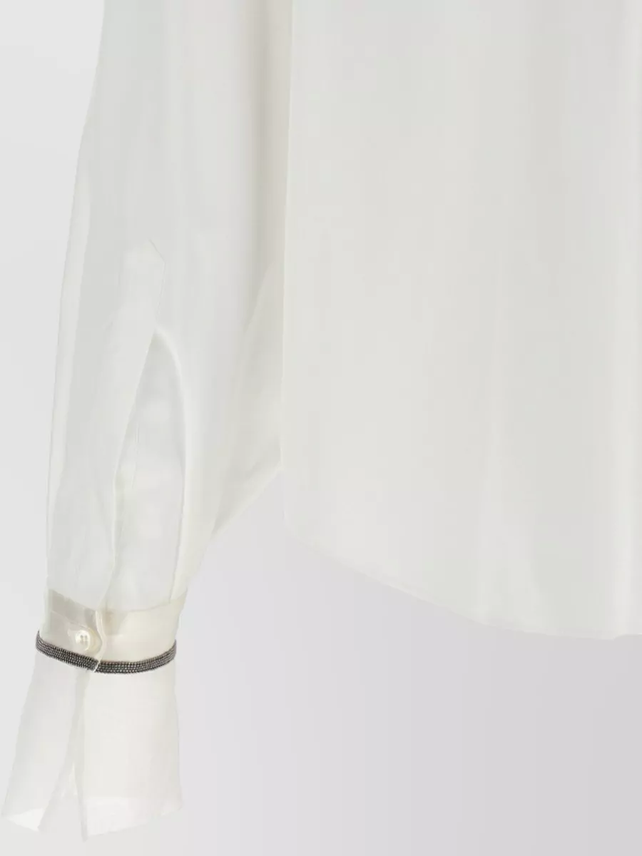Brunello Cucinelli Cotton-Blend Relaxed-Fit Shirt