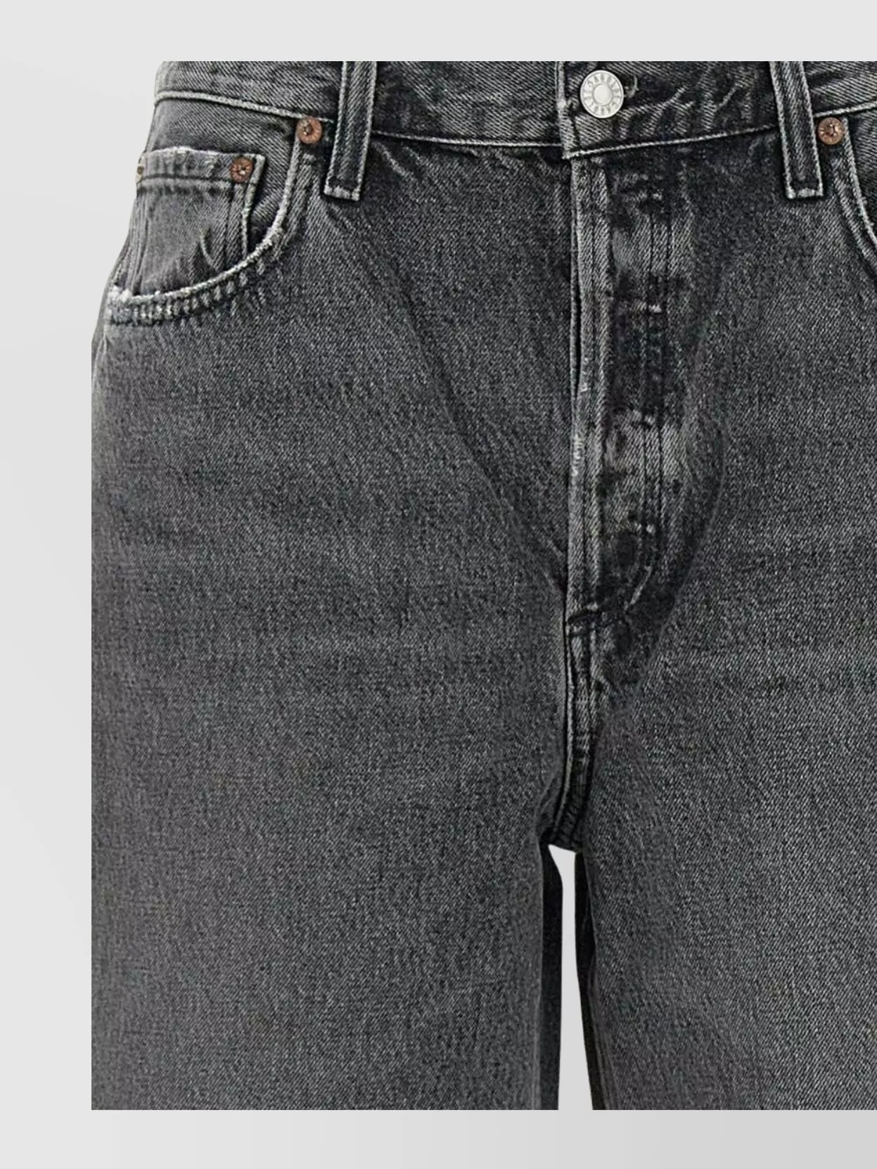 Agolde Relaxed Fit Straight Leg Trousers