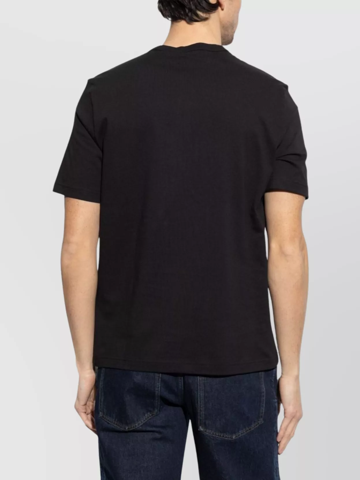 Paul Smith Crew Neck Cotton T-Shirt With Skull Print