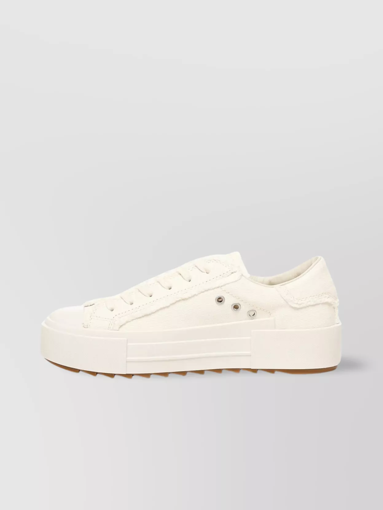 PHILIPPE MODEL PARIS LOW-TOP COTTON SNEAKERS WITH TEXTURED SOLE