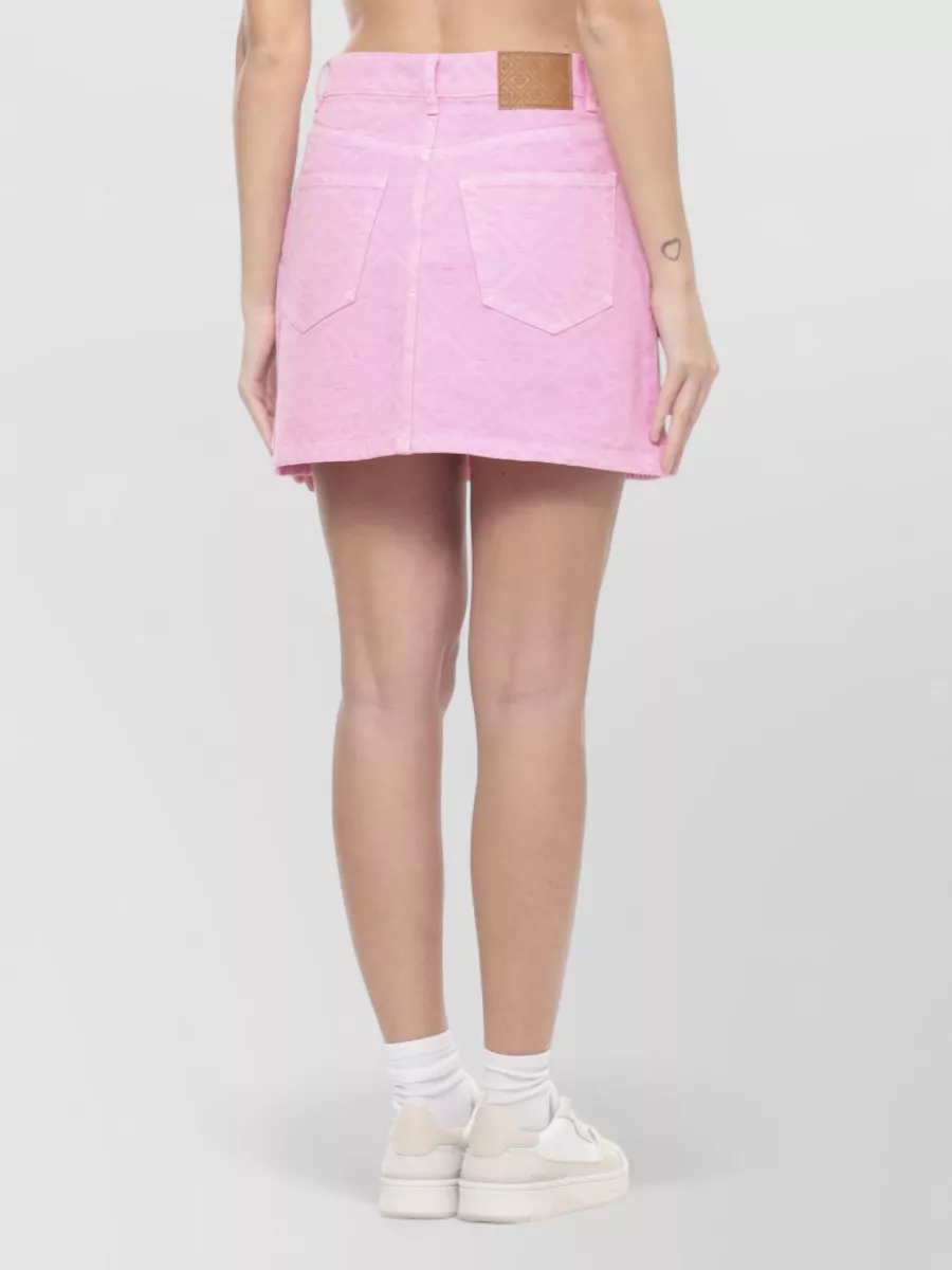Casablanca Monogram Mini Skirt