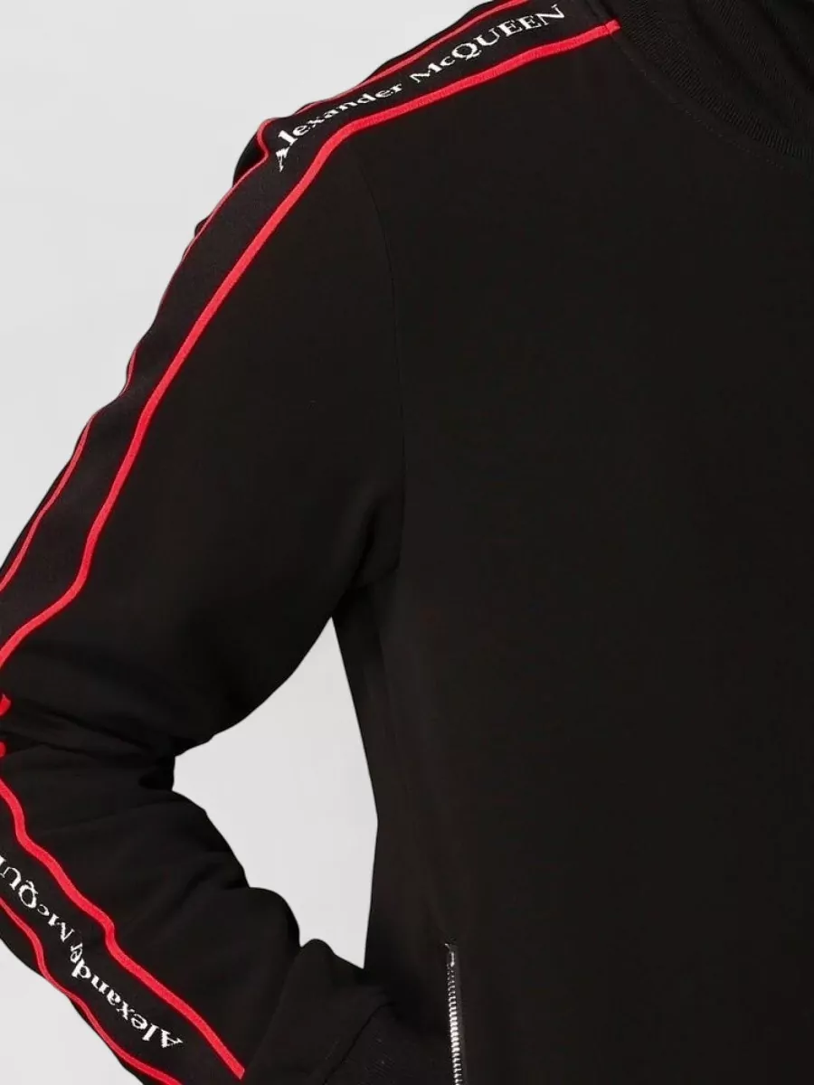 Alexander Mcqueen Black Sport Jacket
