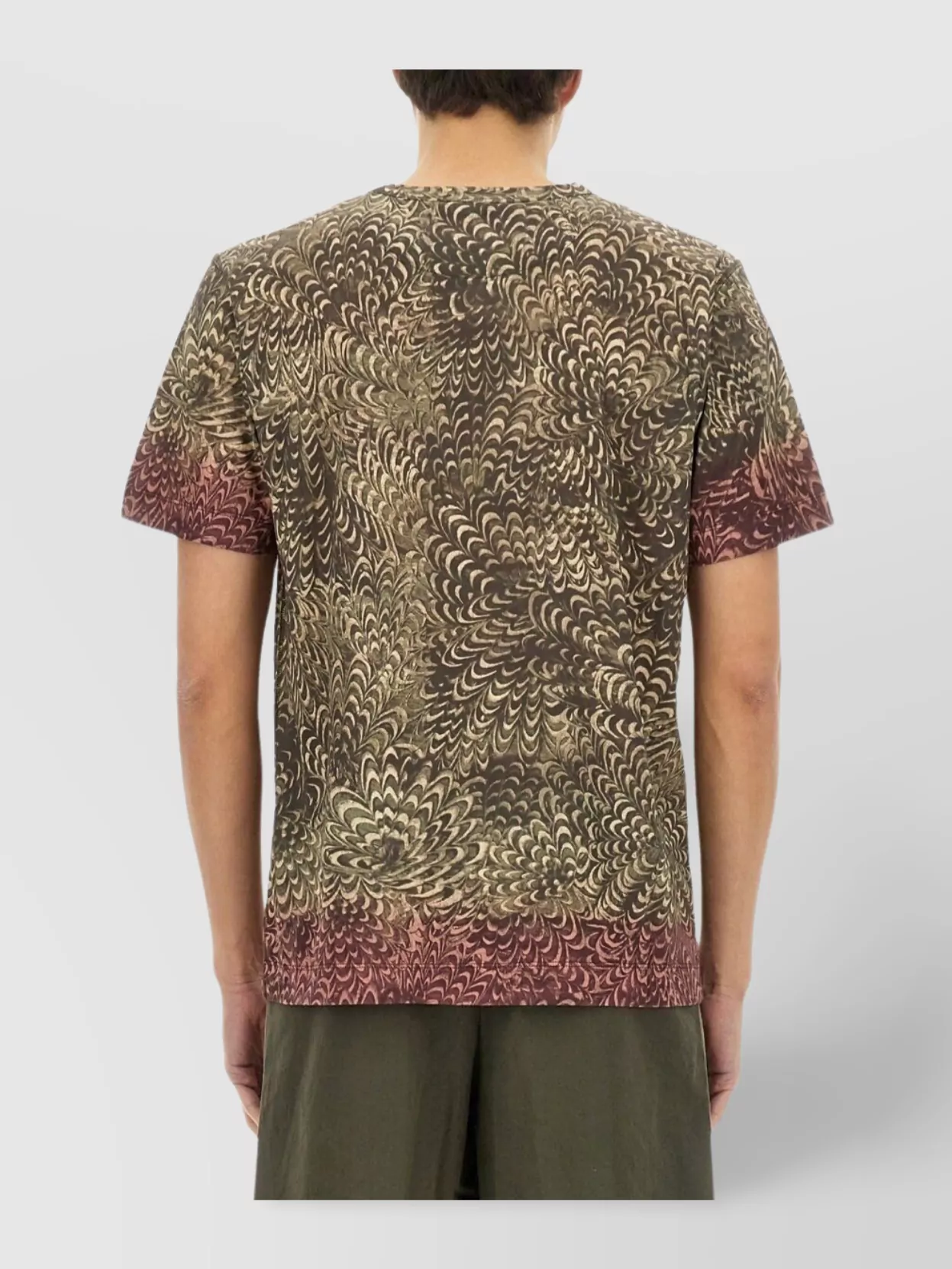 Dries Van Noten Lightweight Short Sleeve Round Neck T-Shirt