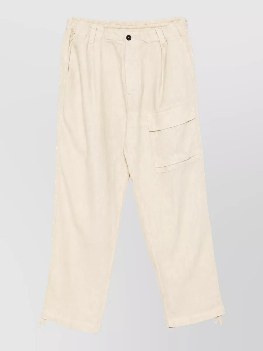 C.P. Company linen cargo shorts