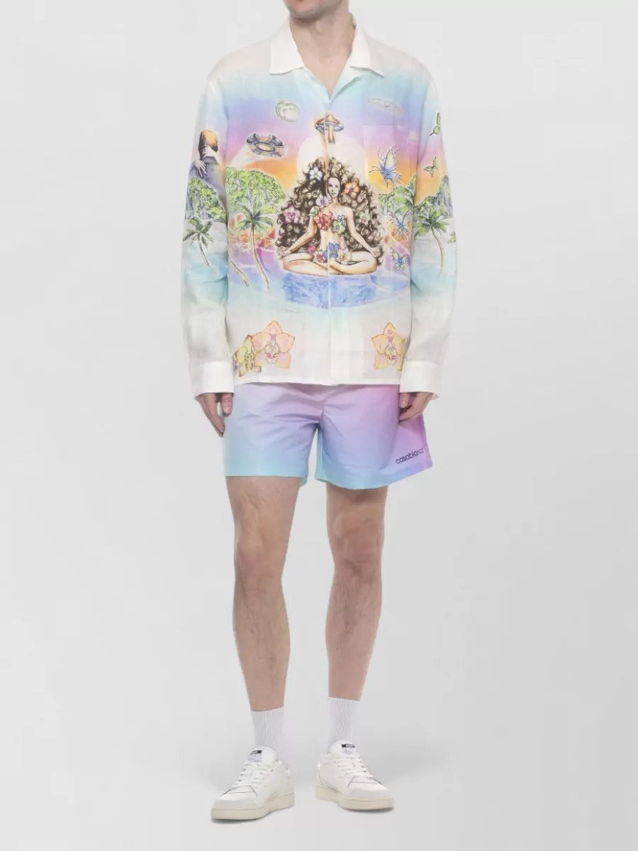 Casablanca Printed Swim Shorts