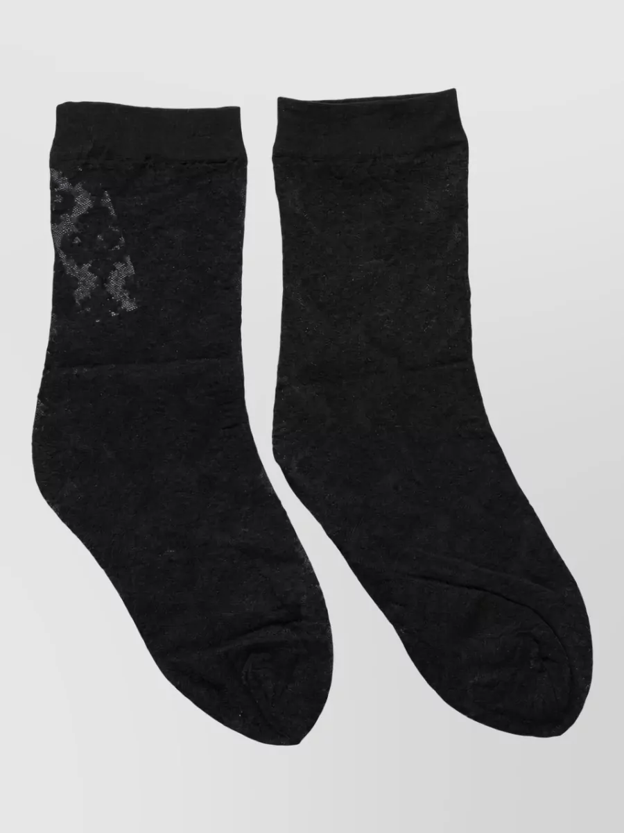 Dolce&Gabbana floral mid calf socks