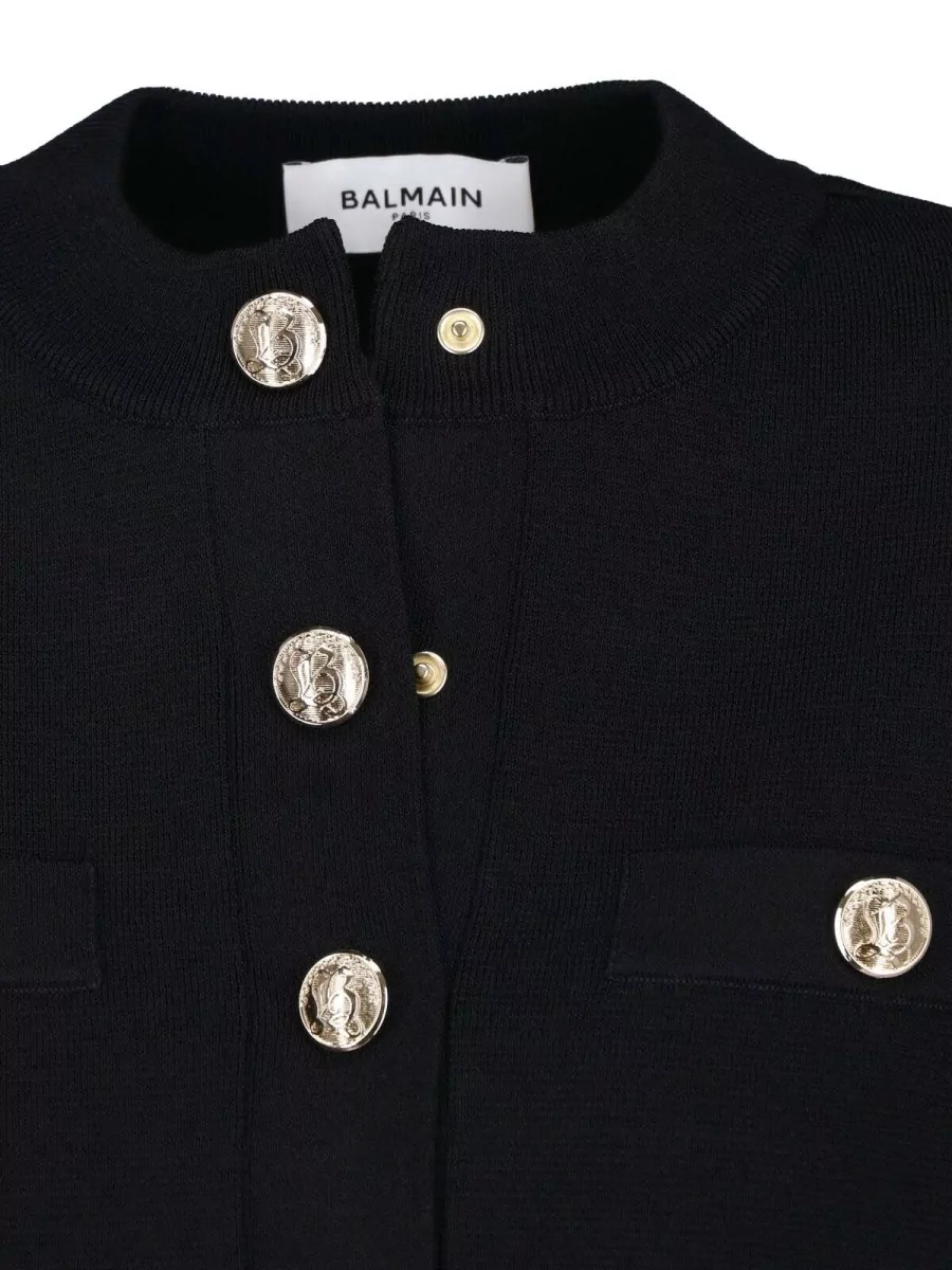 Balmain Round-Neck Cardigan