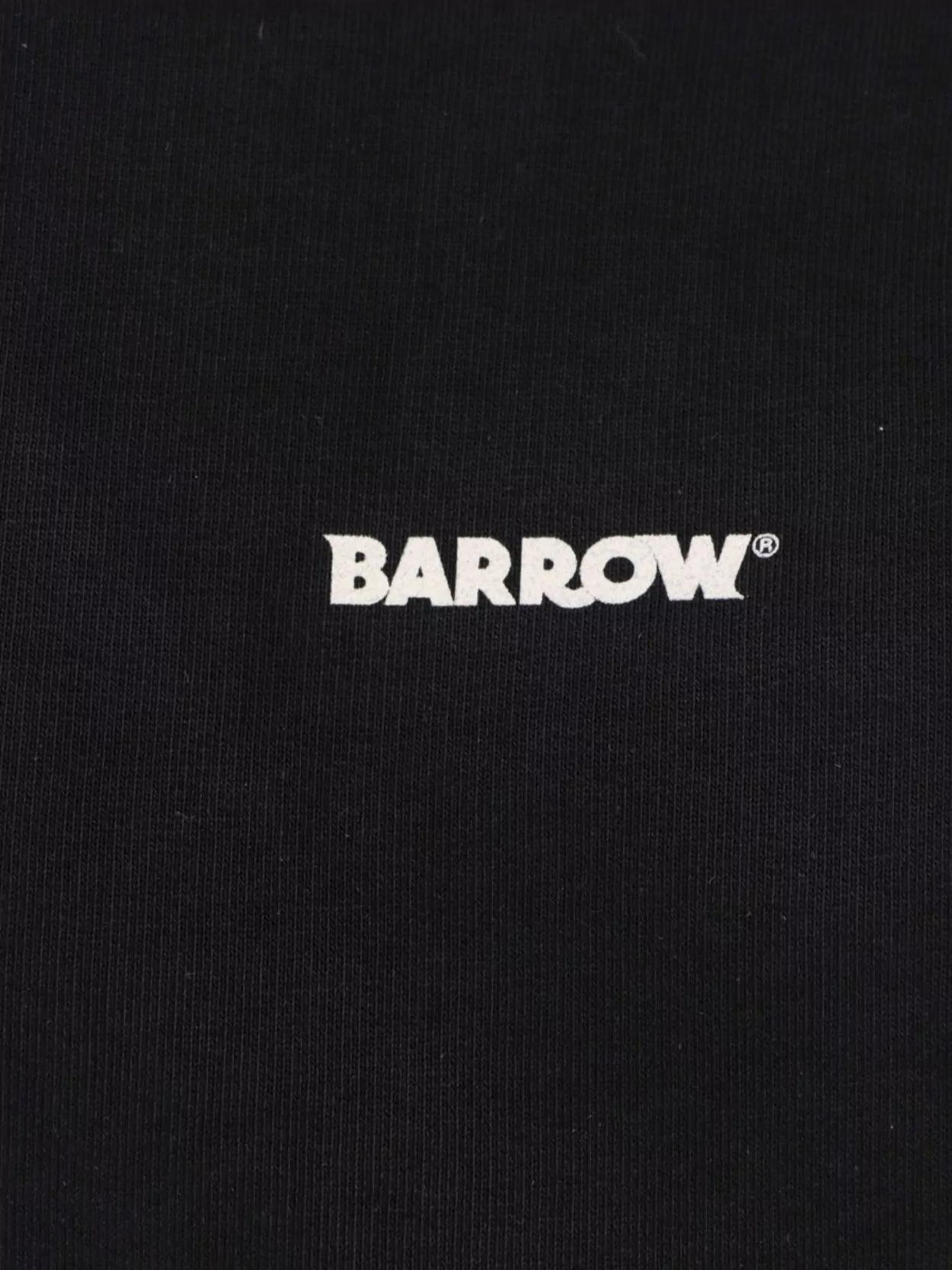 Barrow Cotton Sweatshirt With Iconic Charm