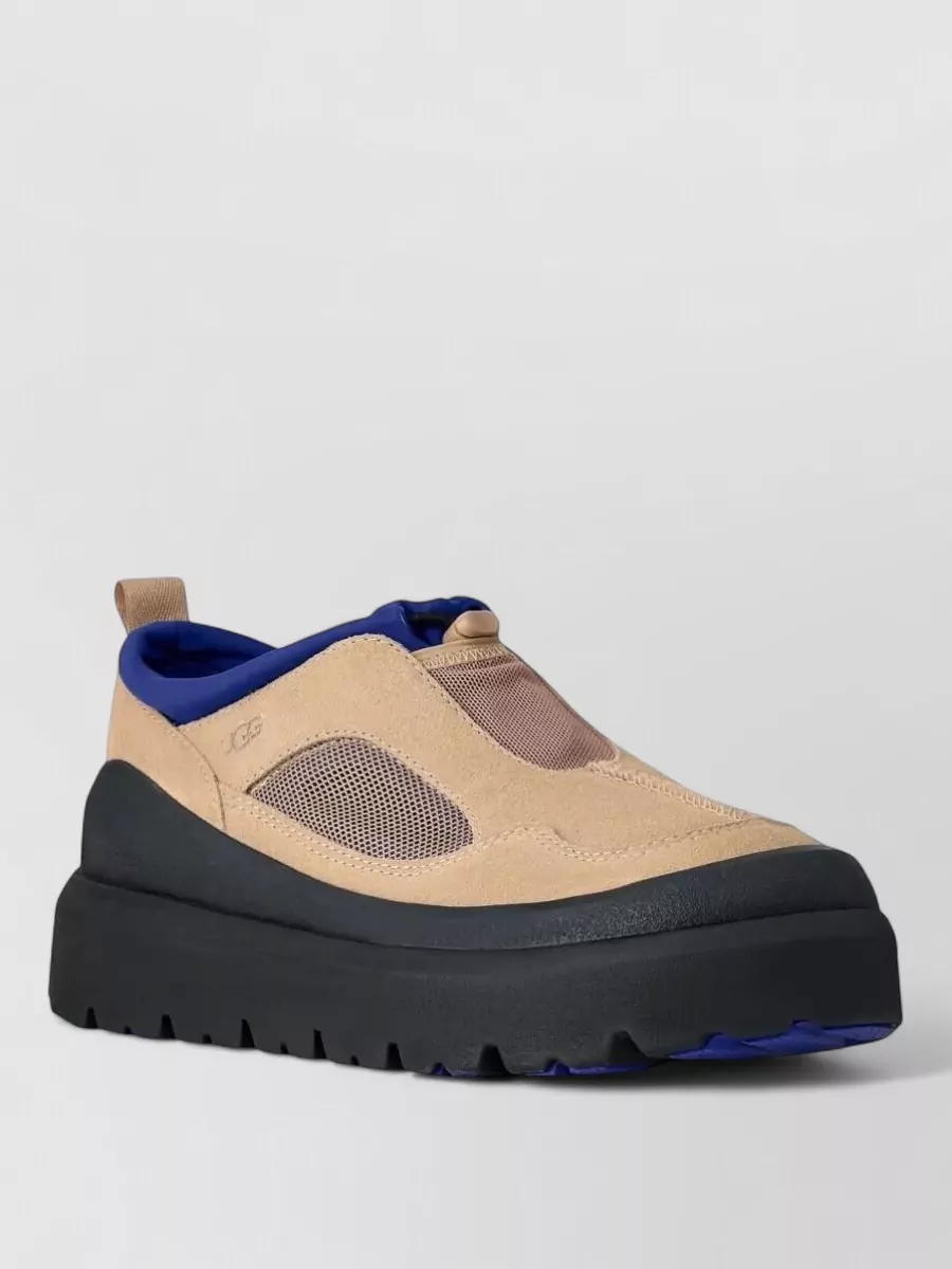 Ugg suede leather slip-on sneakers