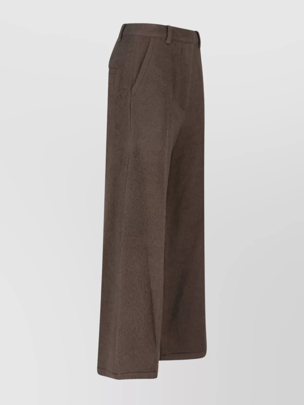 Low Classic Tailored Trousers With Pockets And Loops