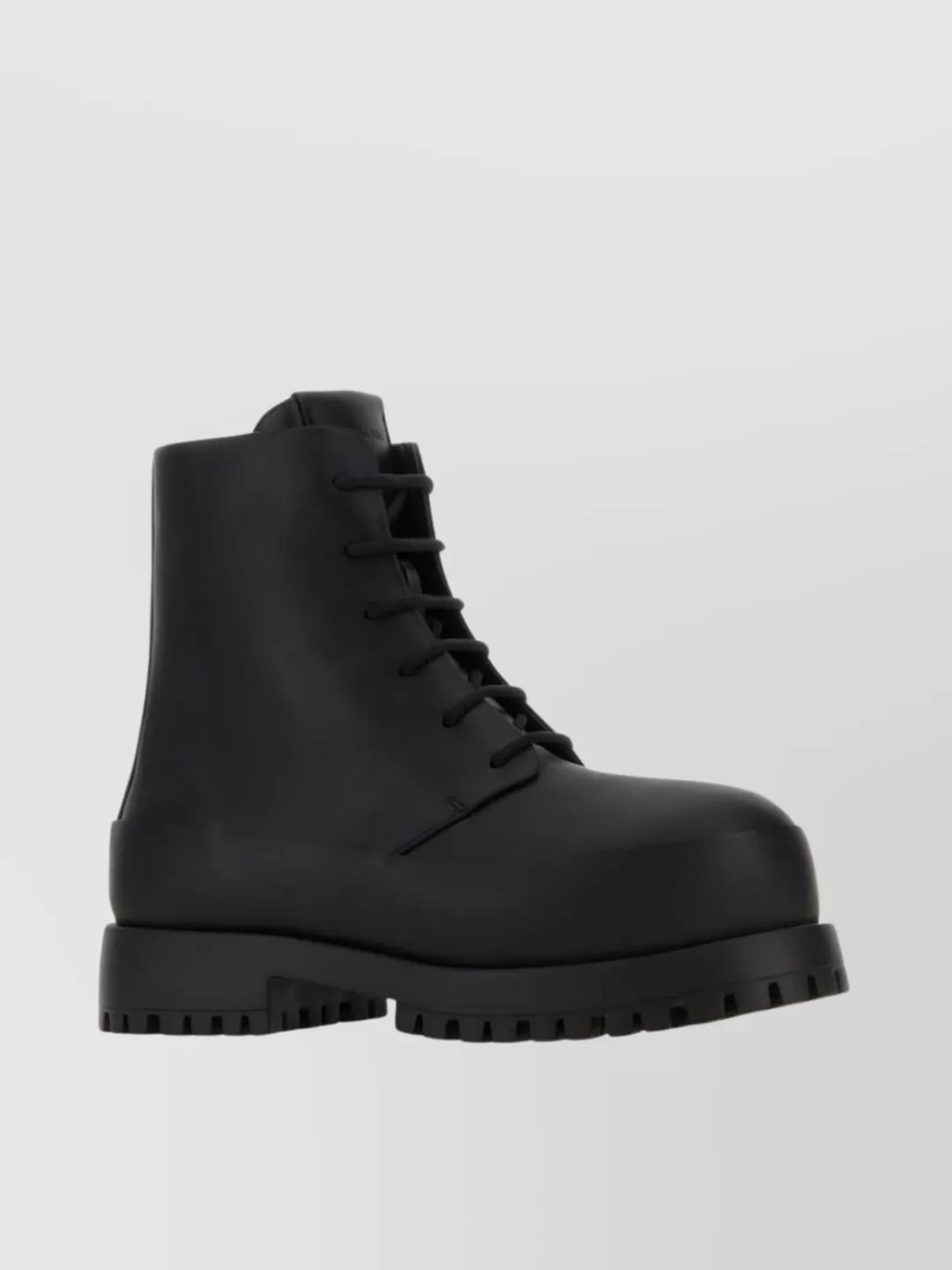 Ferragamo Matte Finish Ankle-high Boots With Chunky Sole