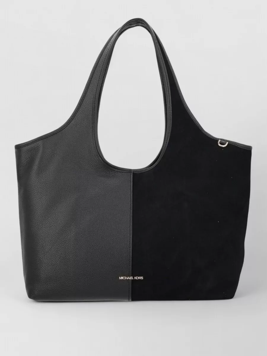 Michael Kors large leather tote bag