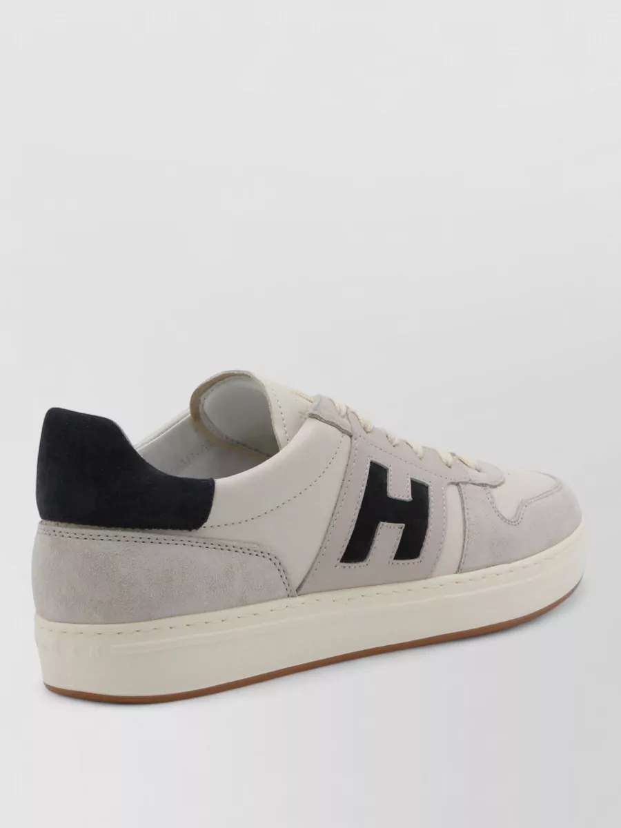 Hogan Casual Low Top Sneakers With Rubber Sole