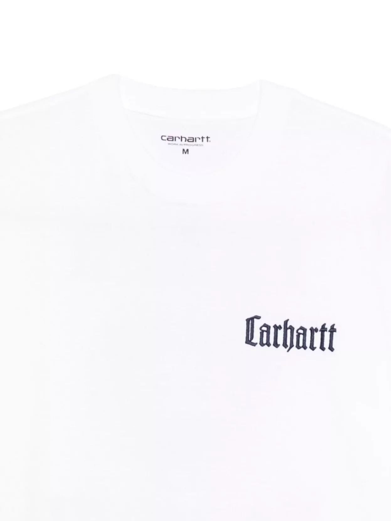 Carhartt Wip Cotton T-Shirt Featuring Logo Design