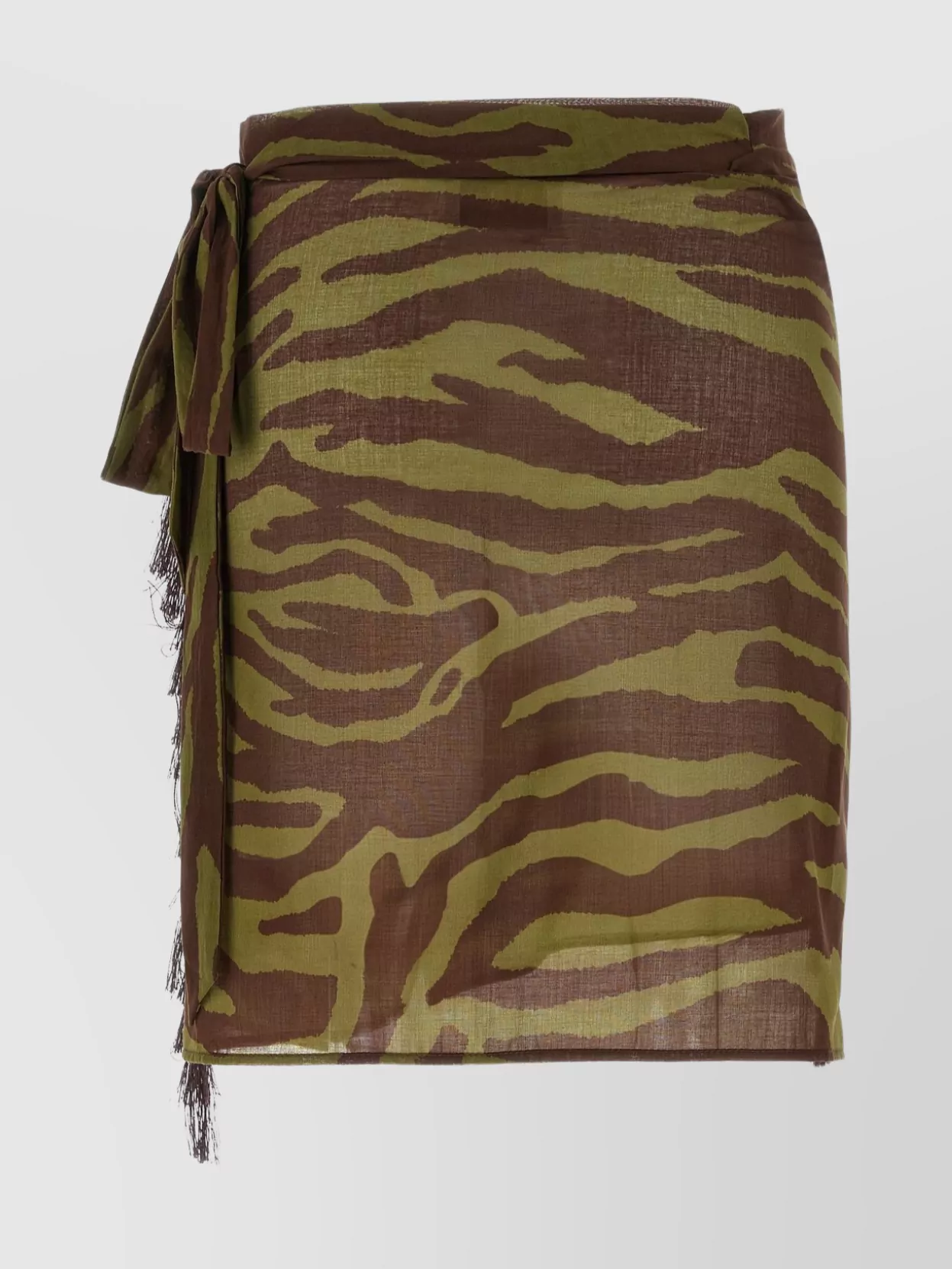 Attico Zebra Print Sarong Wrap Design