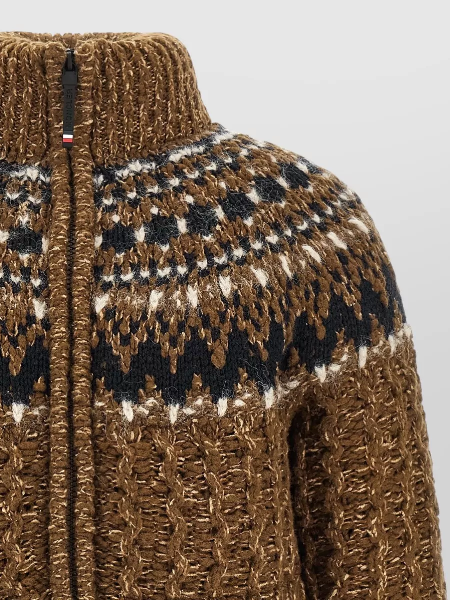 Moncler Grenoble Down Knit Jacket