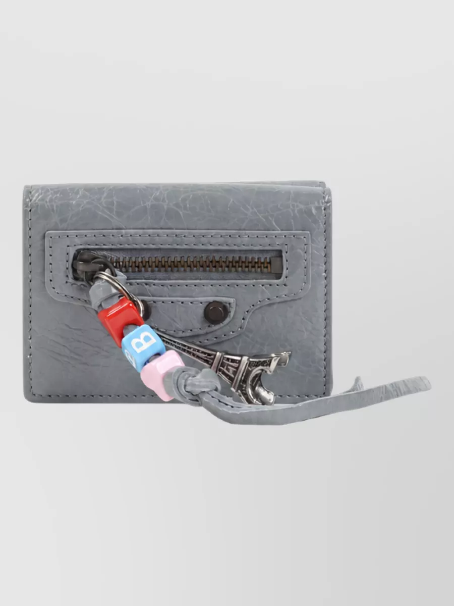 Balenciaga Lamb Leather Mini Wallet