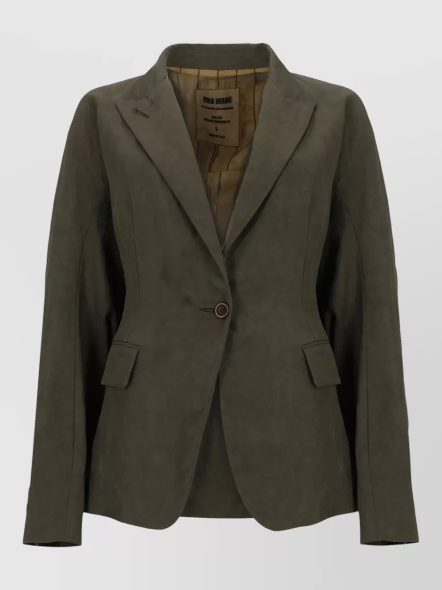 Uma Wang fitted suit jacket