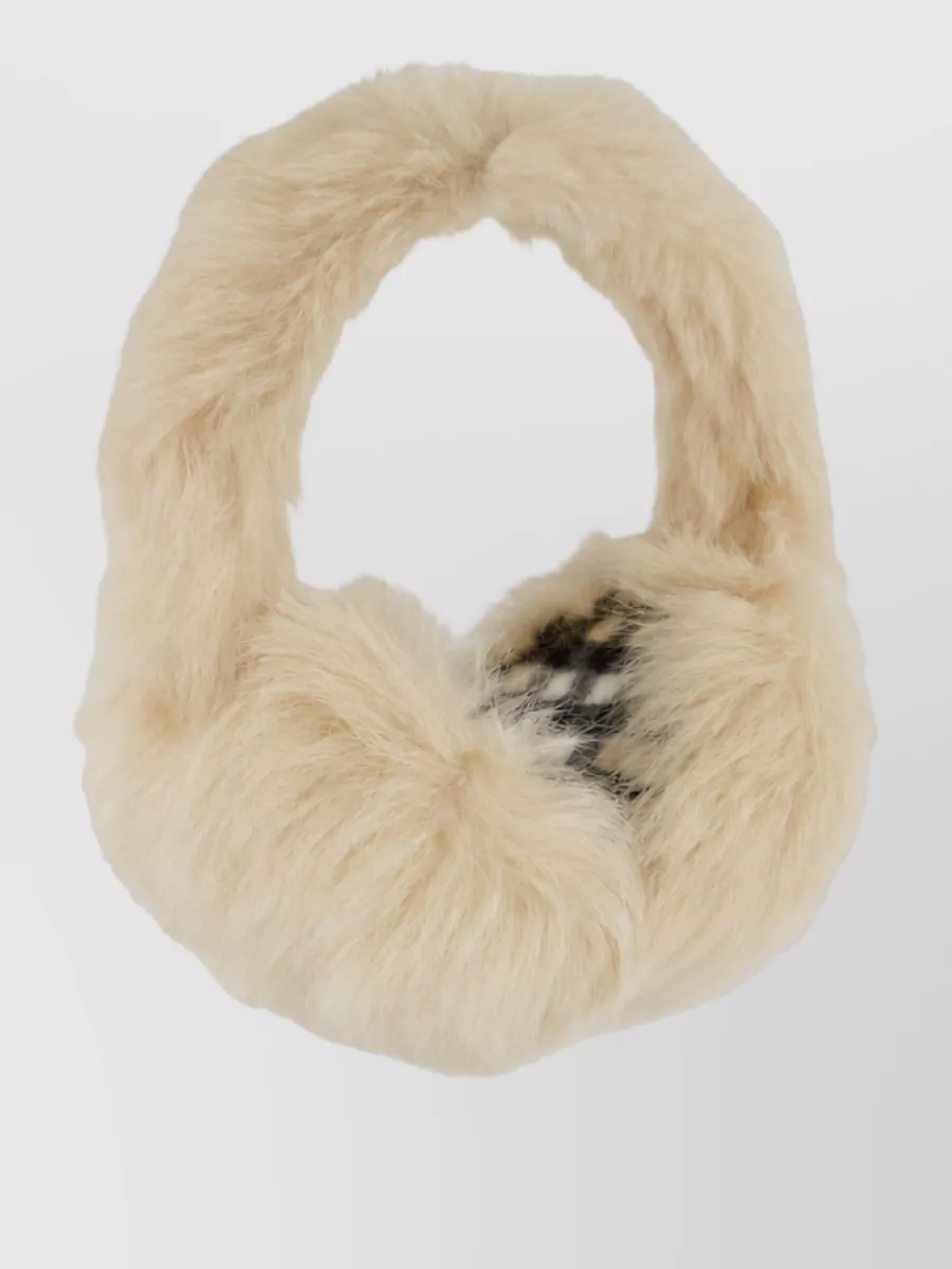 Burberry Shearling Earmuffs