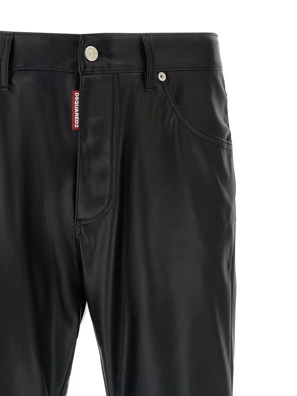 Dsquared2 Stylish Denim Trousers With Pockets And Loops