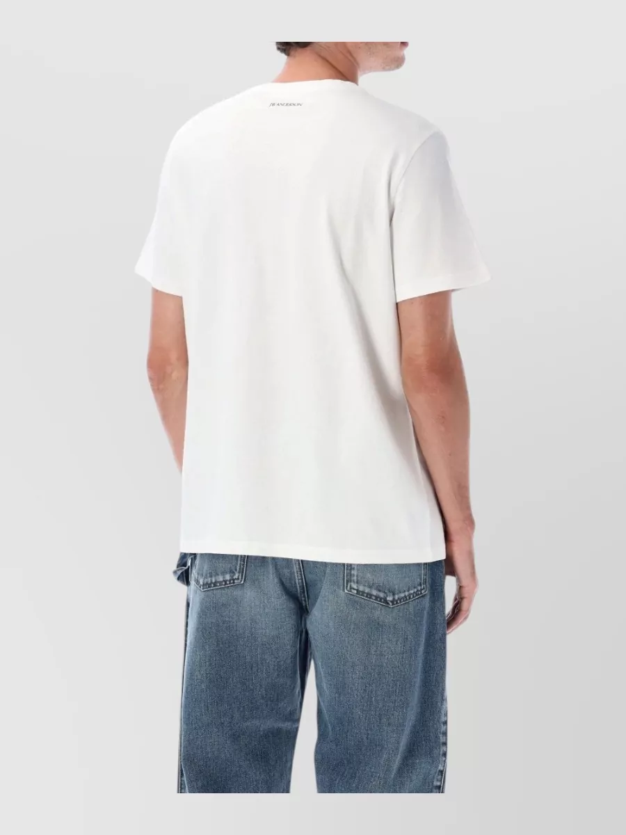 Jw Anderson Cotton Printed Short-Sleeve T-Shirt