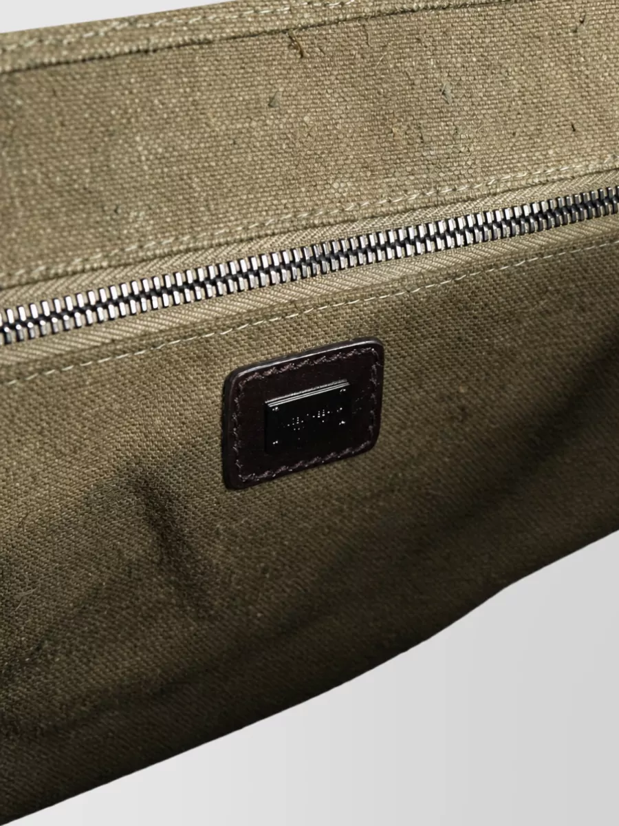 Dolce&Gabbana Leather Messenger Crossbody Bag
