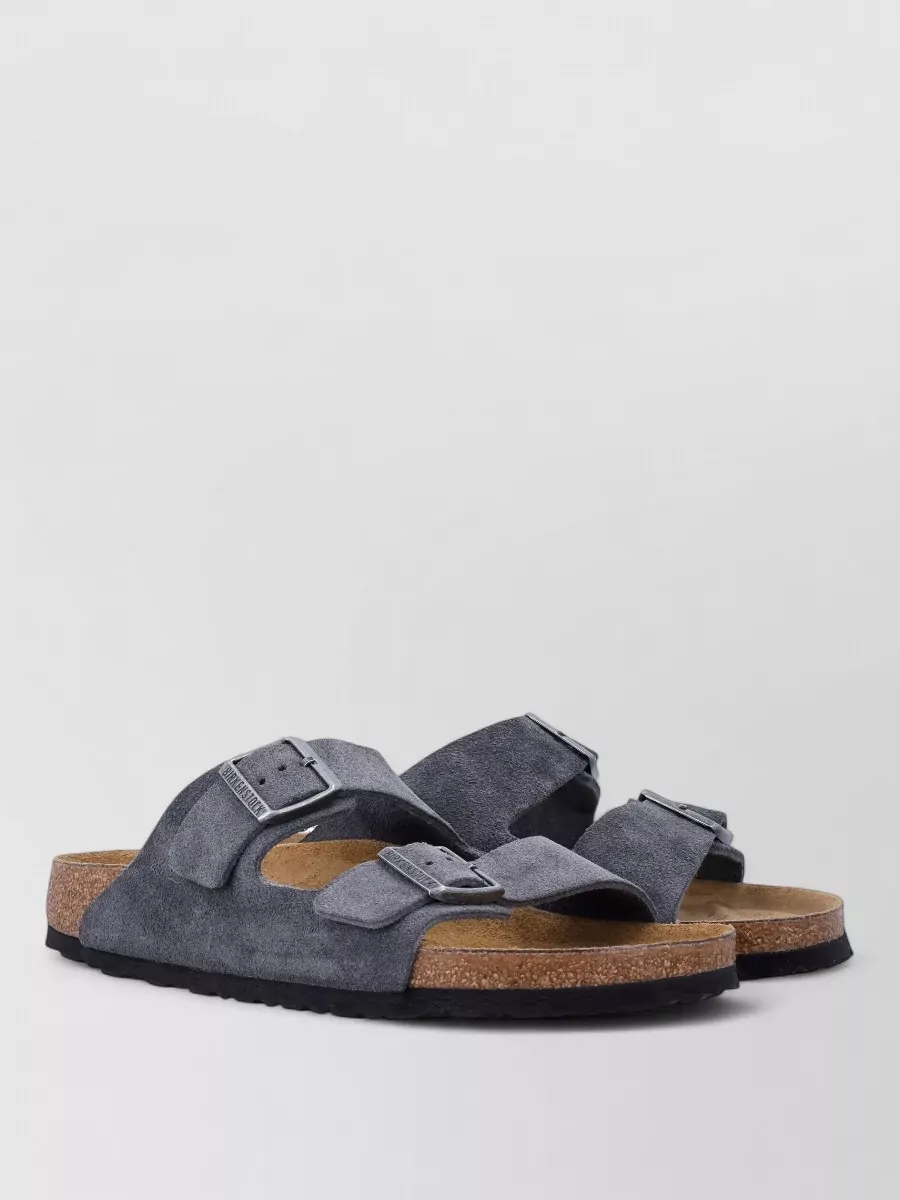 Birkenstock leather slides